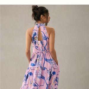 Playful Anthropology Sarah Gordon Tiered Midi Dress